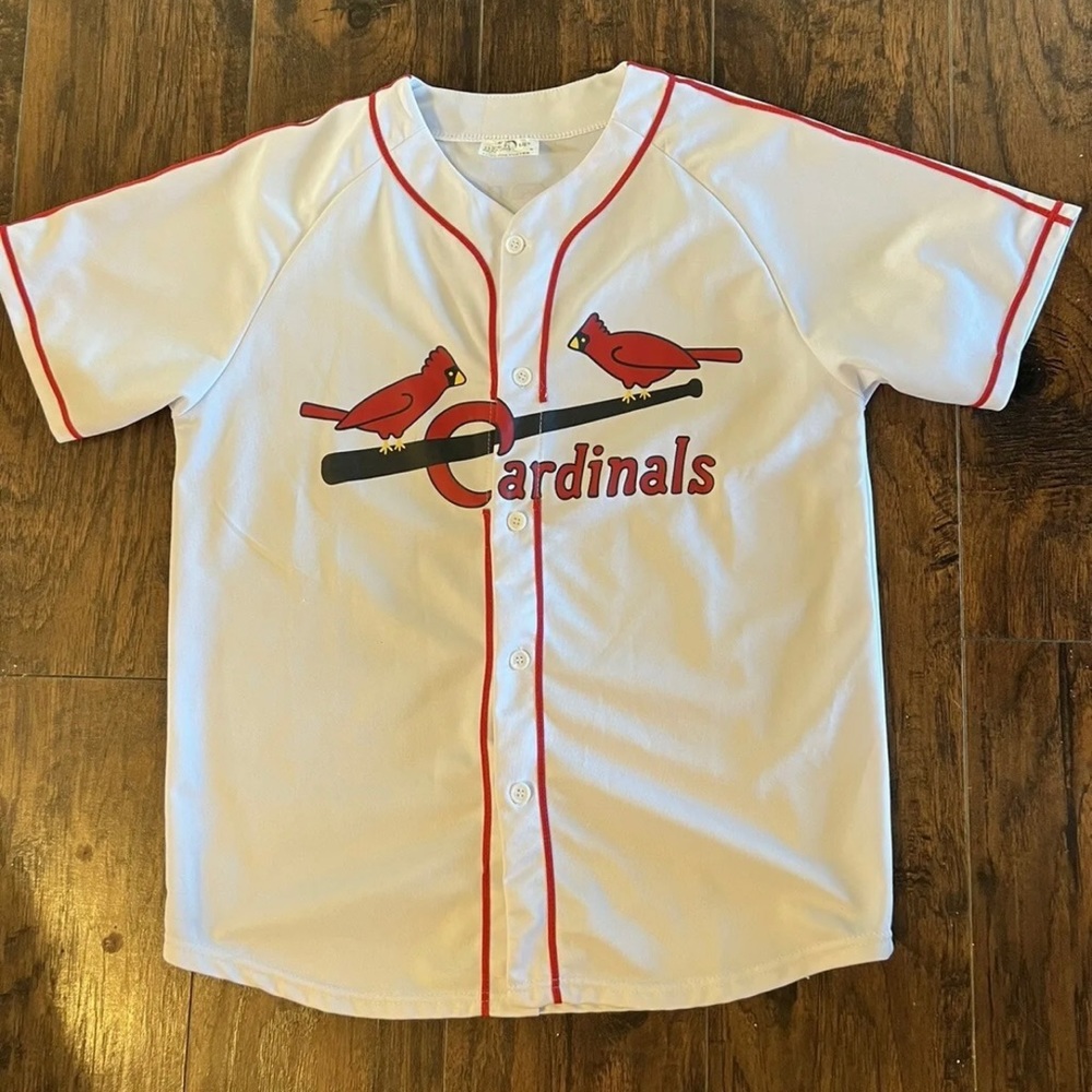 St. Louis Cardinals SGA #6 Stan The Man Musial White Jersey! Mens Medium